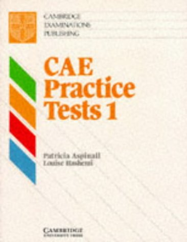 Immagine dell'editore per CAE Practice Tests 1 Students book: Level 1 (Cambridge examinations publishing) venduto da Reuseabook