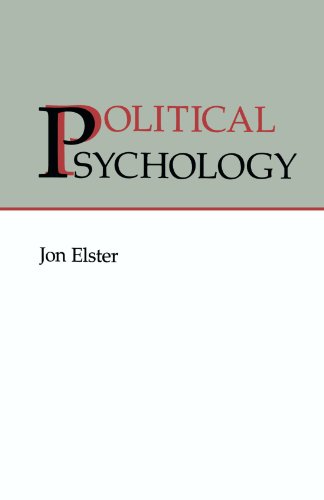 Beispielbild fr Political Psychology zum Verkauf von ThriftBooks-Dallas