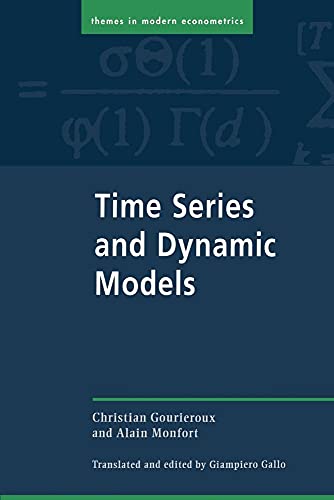 9780521423083: Time Series and Dynamic Models Paperback (Themes in Modern Econometrics)