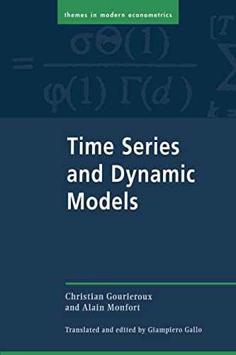 Stock image for Time Series and Dynamic Models for sale by Better World Books