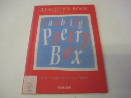 9780521423113: The Cambridge Poetry Box Teacher's book