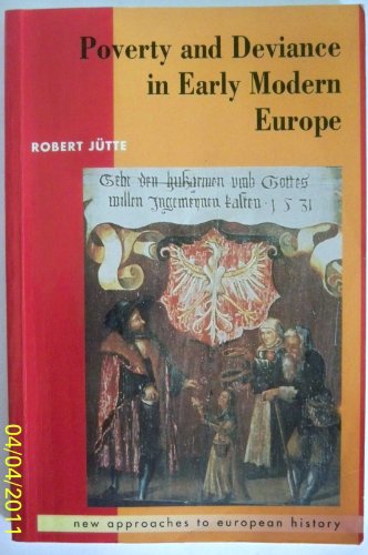 Stock image for Poverty and Deviance in Early Modern Europe (New Approaches to European History) for sale by SecondSale