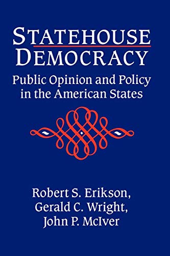 9780521424059: Statehouse Democracy Paperback: Public Opinion and Policy in the American States