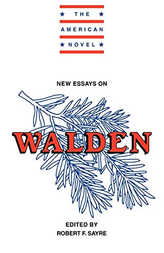 9780521424820: New Essays on Walden Paperback (The American Novel)