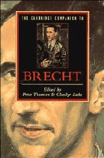 Stock image for The Cambridge Companion to Brecht for sale by Anybook.com