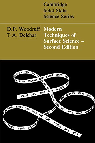 9780521424981: Mod Techniques Surface Science 2ed (Cambridge Solid State Science Series)