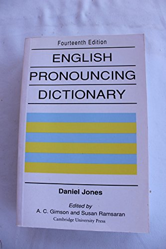 English Pronouncing Dictionary - Daniel Jones