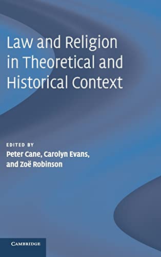 9780521425902: Law and Religion in Theoretical and Historical Context Hardback