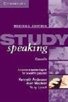 Study Speaking: A Course in Spoken English for Academic Purposes (Study Skills) (9780521425995) by Lynch, Tony; Anderson, Kenneth