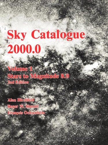 Imagen de archivo de Sky Catalogue 2000.0 Volume 1 Stars to Magnitude 8.0 2nd Edition a la venta por Friendly Books