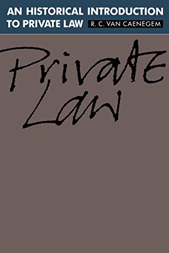 Stock image for An Historical Introduction to Private Law for sale by HPB-Red