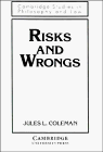 Stock image for Risks and Wrongs : Philosophical Analysis for sale by Better World Books