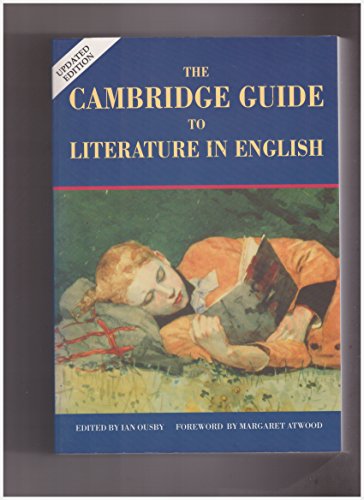 Stock image for The Cambridge Guide to Literature in English for sale by Better World Books
