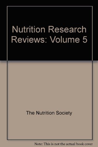9780521429443: Nutrition Research Reviews: Volume 5 (Nutrition Research Reviews, Series Number 5)