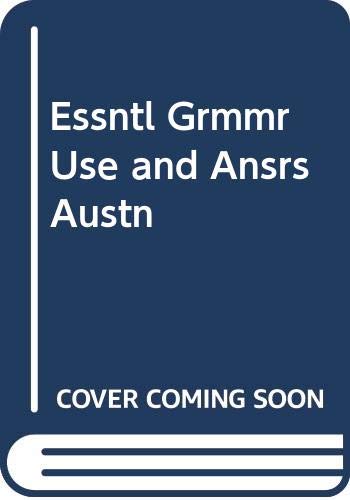9780521429948: Essntl Grmmr Use and Ansrs Austn