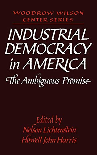 Beispielbild fr Industrial Democracy in America: The Ambiguous Promise (Woodrow Wilson Center Press) zum Verkauf von WorldofBooks