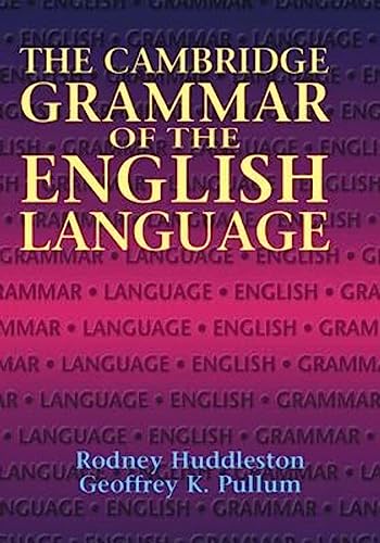 9780521431460: The Cambridge Grammar of the English Language Hardback