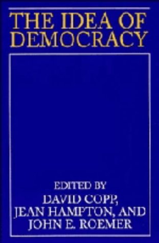 Stock image for The Idea of Democracy for sale by AwesomeBooks