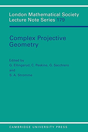 Stock image for COMPLEX PROJECTIVE GEOMETRY for sale by Basi6 International