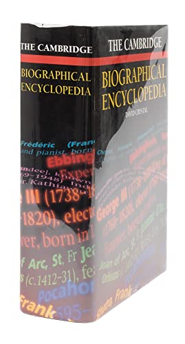 The Cambridge Biographical Encyclopedia.