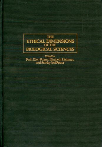 Imagen de archivo de The Ethical Dimensions of the Biological Sciences. a la venta por Research Ink