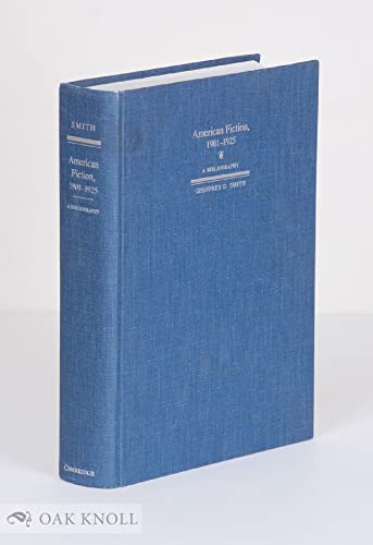 9780521434690: American Fiction, 1901-1925 Hardback: A Bibliography