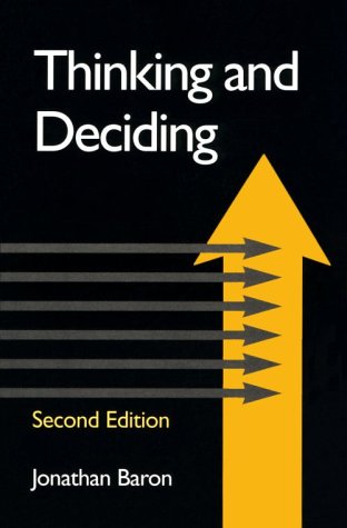 9780521437325: Thinking and Deciding