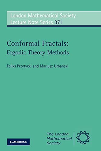 Imagen de archivo de Conformal Fractals: Ergodic Theory Methods (London Mathematical Society Lecture Note Series) a la venta por Chiron Media