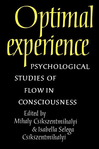 Stock image for Optimal Experience: Psychological Studies of Flow in Consciousness for sale by SecondSale