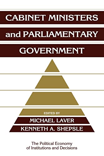 Imagen de archivo de Cabinet Ministers and Parliamentary Government a la venta por Better World Books