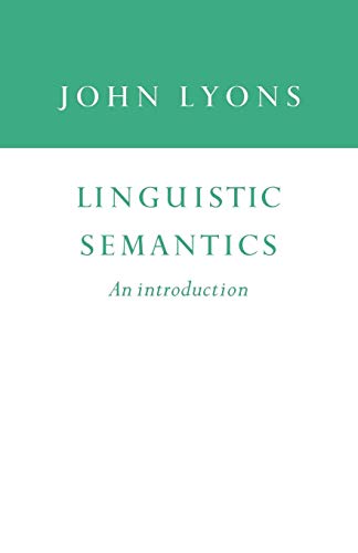 Stock image for Linguistic Semantics: An Introduction for sale by Chiron Media