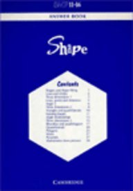 SMP 11-16 Shape Answer book (School Mathematics Project 11-16) (9780521439503) by School Mathematics Project