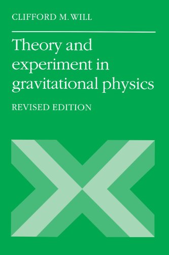 Stock image for Theory and Experiment in Gravitational Physics for sale by Better World Books