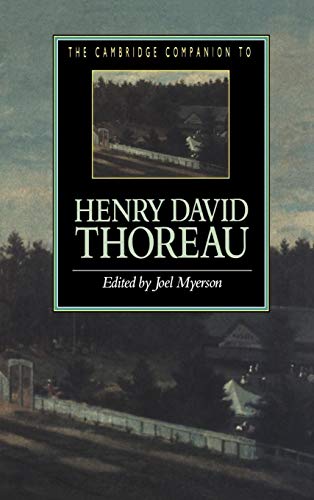 Stock image for The Cambridge Companion to Henry David Thoreau (Cambridge Companions to Literature) for sale by beneton