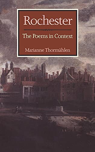 9780521440424: Rochester Hardback: The Poems in Context