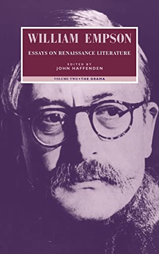 9780521440448: William Empson: Essays on Renaissance Literature: Volume 2, The Drama: 002