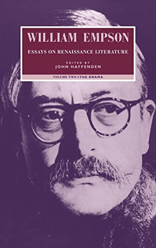 Stock image for William Empson Vol. 2 : Essays on Renaissance Literature for sale by Better World Books