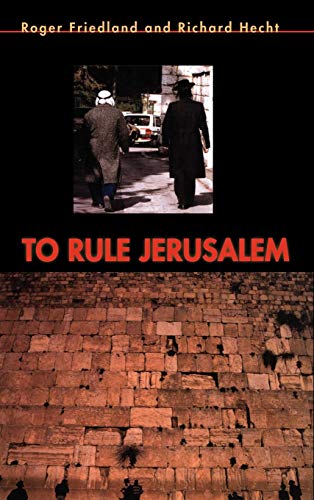 Stock image for To Rule Jerusalem for sale by UHR Books
