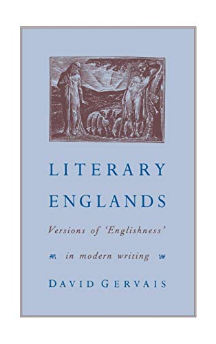 Stock image for Literary Englands : Versions of 'Englishness' in Modern Writing for sale by Better World Books