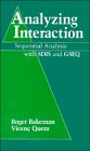 9780521444514: Analyzing Interaction: Sequential Analysis with SDIS and GSEQ