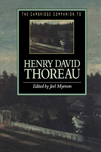 THE CAMBRIDGE COMPANION TO HENRY DAVID THOREAU.