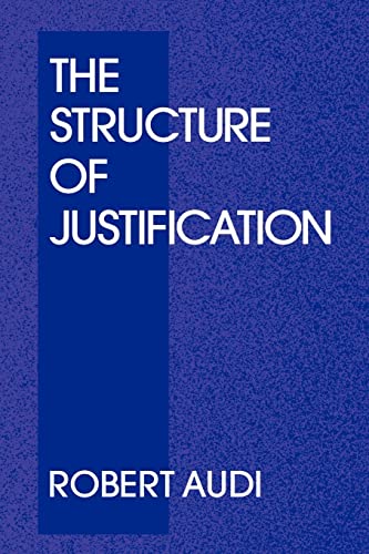 Imagen de archivo de The Structure of Justification a la venta por Kona Bay Books