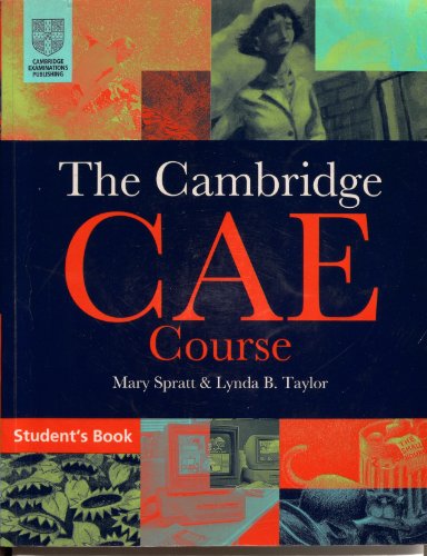 Imagen de archivo de The Cambridge Certificate of Advanced English Course Student's Book a la venta por WorldofBooks