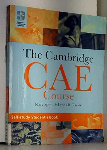 Beispielbild fr The Cambridge Certificate of Advanced English Course Self-Study Student's Book zum Verkauf von Bahamut Media