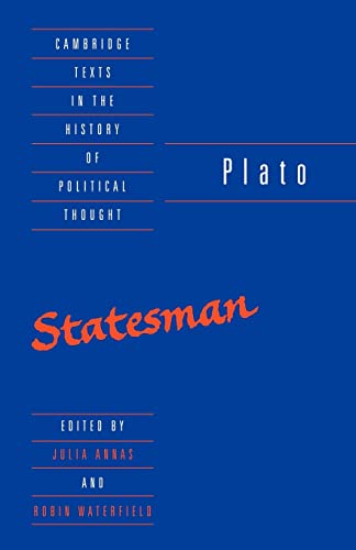 Imagen de archivo de Plato: The Statesman (Cambridge Texts in the History of Political Thought) a la venta por Books Unplugged