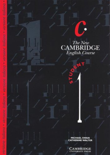 The New Cambridge English Course 1 Student's book Italian edition (9780521448581) by Swan, Michael; Walter, Catherine; Pallini, Lelio; Rice, Richard