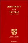 Assessment and Testing: A Survey of Research (9780521449977) by Wood, Robert; University Of Cambridge Local Examinations Syndicate