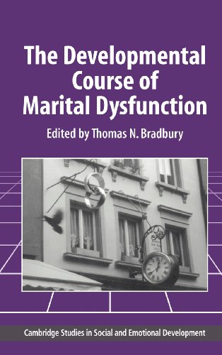 Beispielbild fr The Developmental Course of Marital Dysfunction. zum Verkauf von Plurabelle Books Ltd