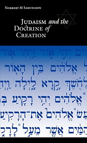 Beispielbild fr Judaism and the Doctrine of Creation zum Verkauf von Windows Booksellers