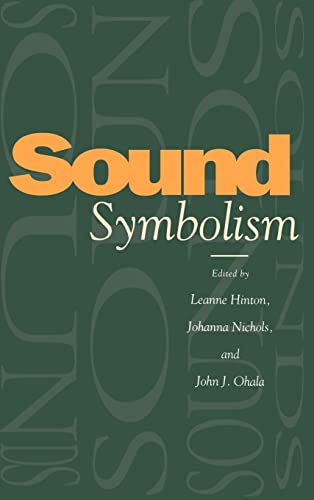 Imagen de archivo de Sound Symbolism a la venta por Buckle's Books